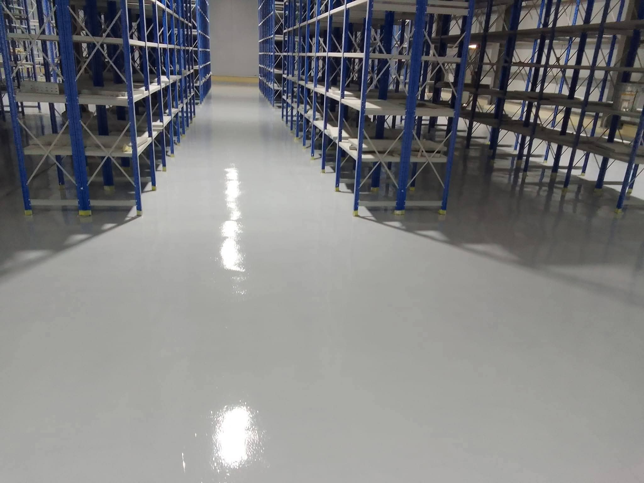 صورة لأرضية إيبوكسي